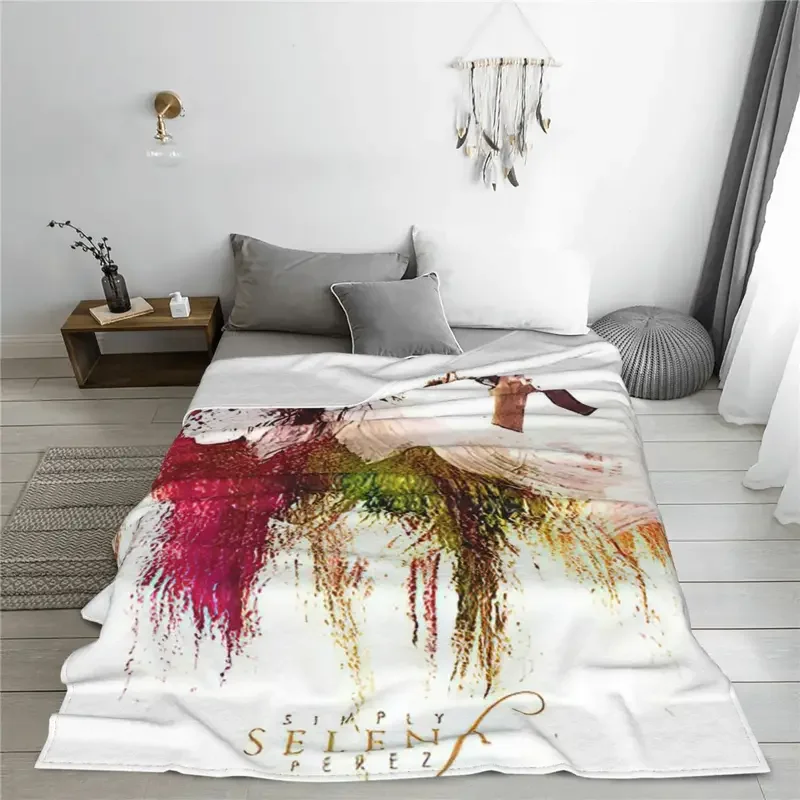 Фланелевое Одеяло Selena quintilla Sakura зимнее цветное дышащее мягкое одеяло для дома
