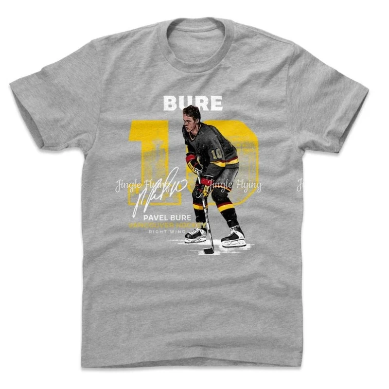 Хлопковая футболка унисекс Pavel Bure Vancouver Throwbacks
