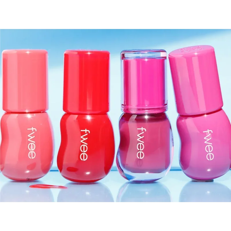 Корейский объемный блеск Fwee для губ с эффектом воды глазурь питательная