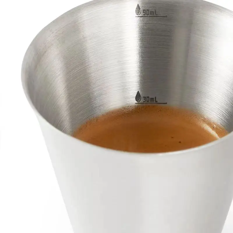 Чашка-Измеритель для эспрессо из нержавеющей стали 90 мл |