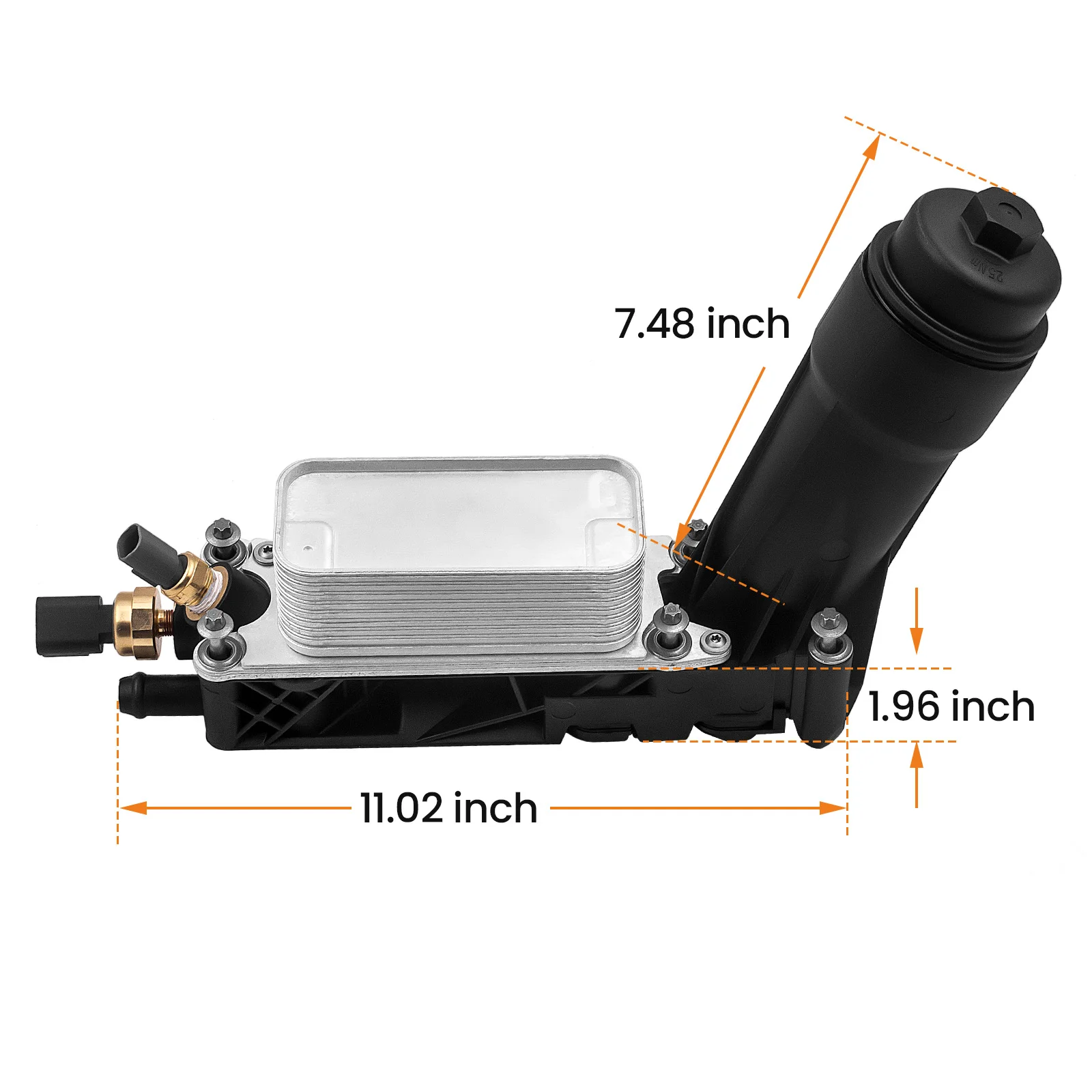 

Oil Filter Adapter Housing For Dodge Challenger With 3.6L V6 Eengine 5149077AB