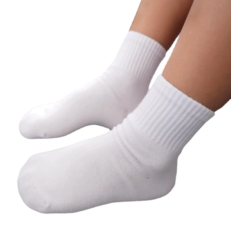 

2020 New Socks Sets Children White Black Pure Socks