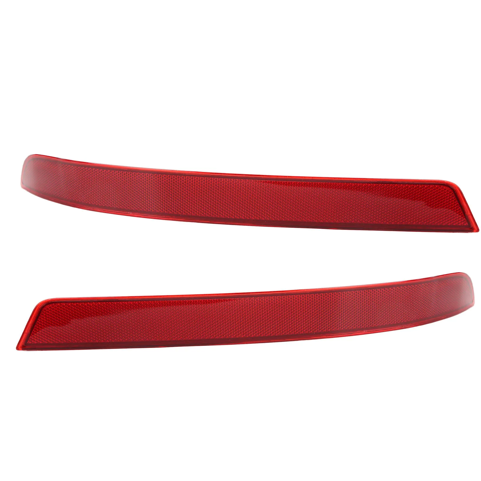 Отражатель для заднего бампера профессиональный Красный устойчивый к царапинам