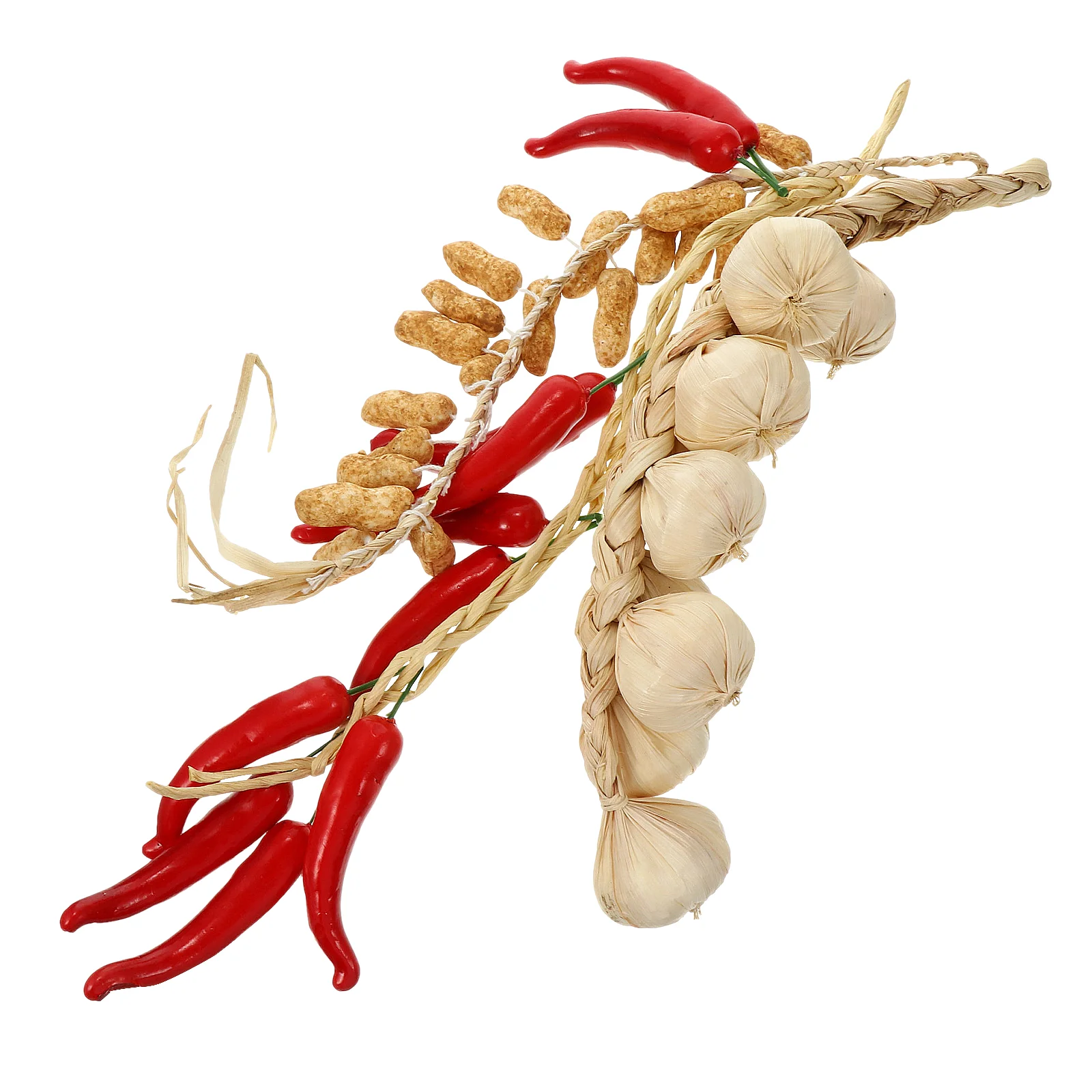 

3 Pcs Garlic Cloves Vegetable Decor Themed Party Supplies Oil Paper Layout Prop Mexico Lanyard