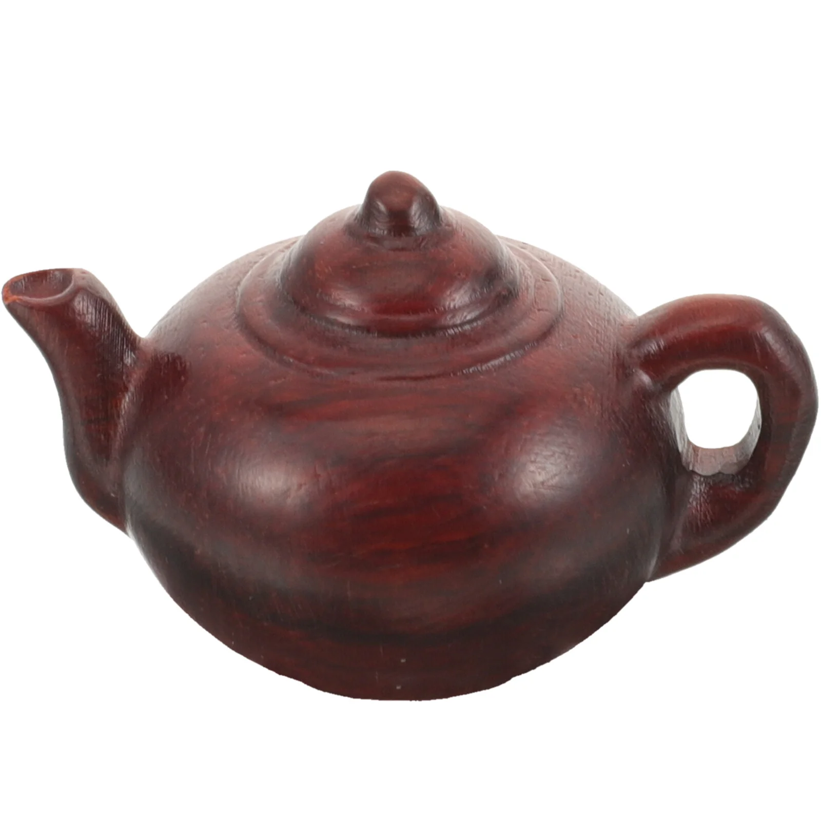 Wood Key Pendant Keychain Accessories Decoration Animal Statue Charms Teapot Pendants Keyring Wooden