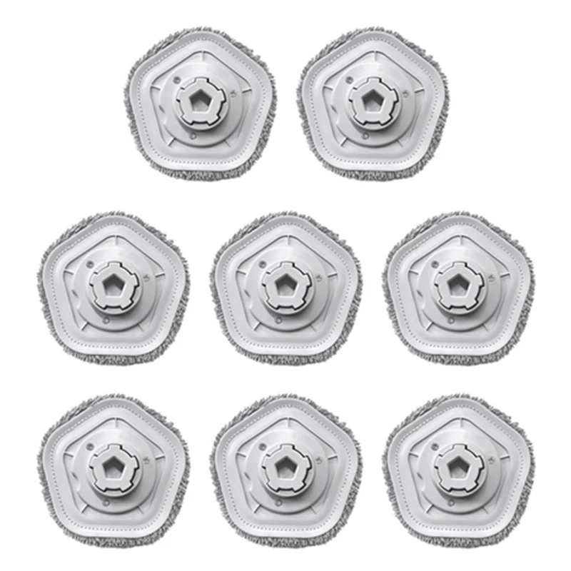 

8Pcs Mop Pad Cloth Parts For Xiaomi Dreame Bot W10 & W10 Pro Self-Cleaning Robot Vacuum Mop Cloth Cleaner Replacement