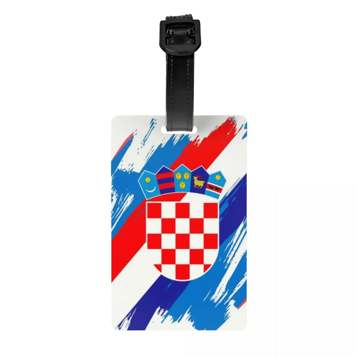 

Индивидуальный флаг Хорватии, бирка для багажа, защита конфиденциальности, хорватские патриотические гордости, бирки для багажа, дорожная сумка, этикетки, чемодан