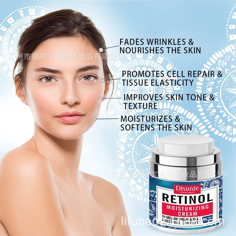 

50 мл, ретинол 3%, фотолампа, антивозрастное средство для удаления морщин, витамин Е, коллаген, гладкий отбеливающий крем