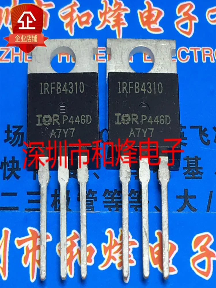 Reland Sun 10 Pezzi IRFB4310 MOSFET TO-220 - IRFB4310PBF TO220 IRF4310 Per Elettronica E Riparazioni