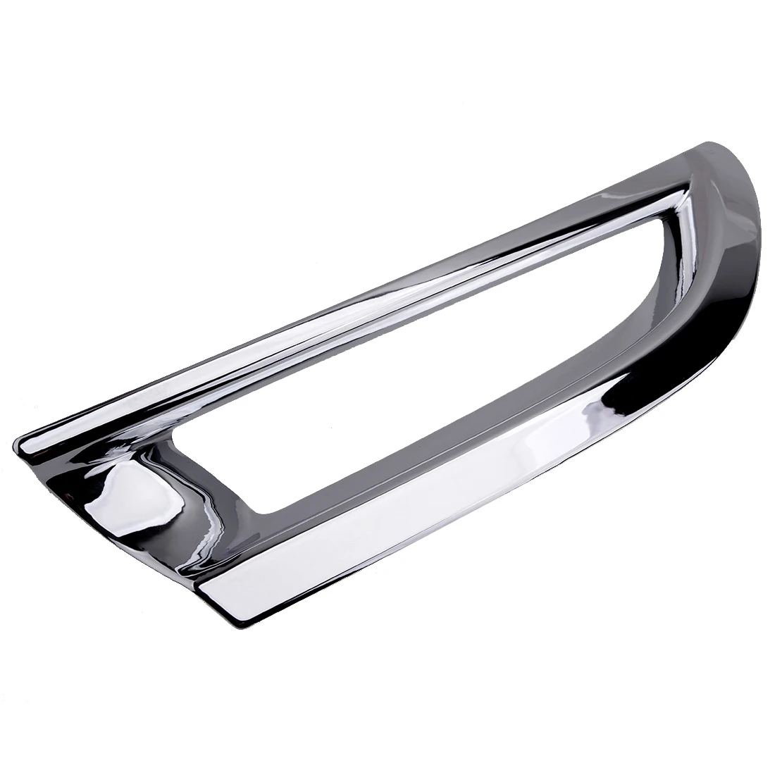 2 шт. хромированная накладка на заднюю противотуманную фару из АБС-пластика для