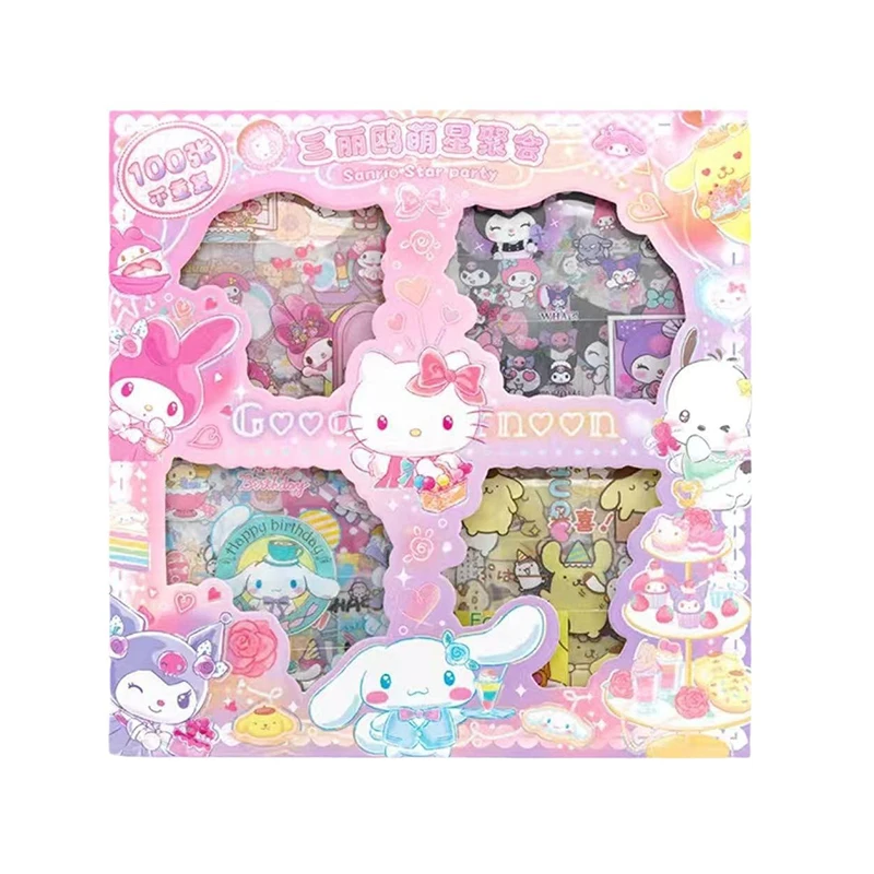 100 шт./партия прозрачные водонепроницаемые Стикеры для украшений