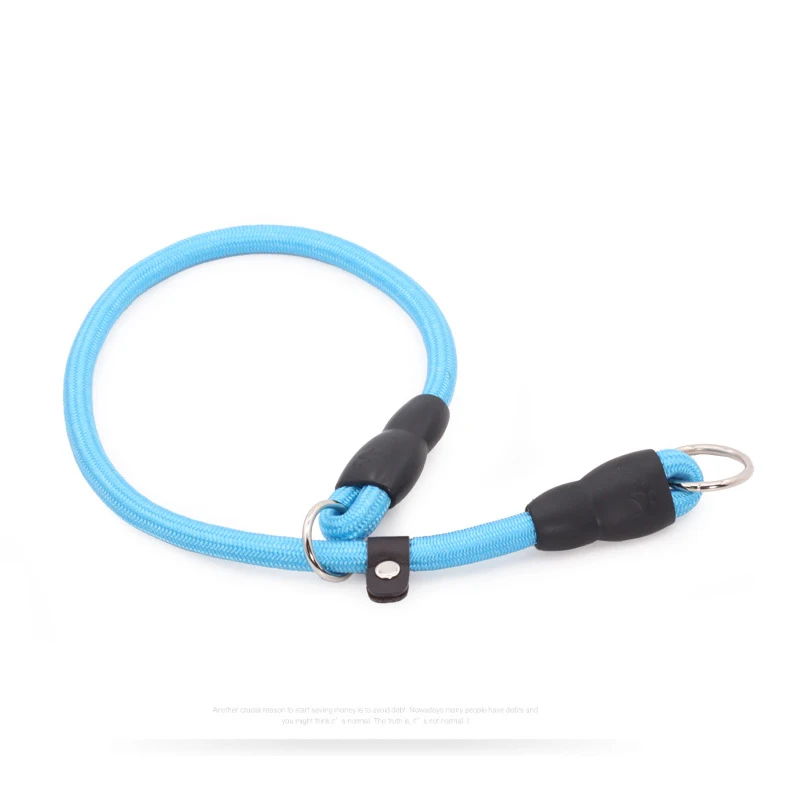 Нейлоновый ошейник для домашних питомцев аксессуар дрессировки собак прочный