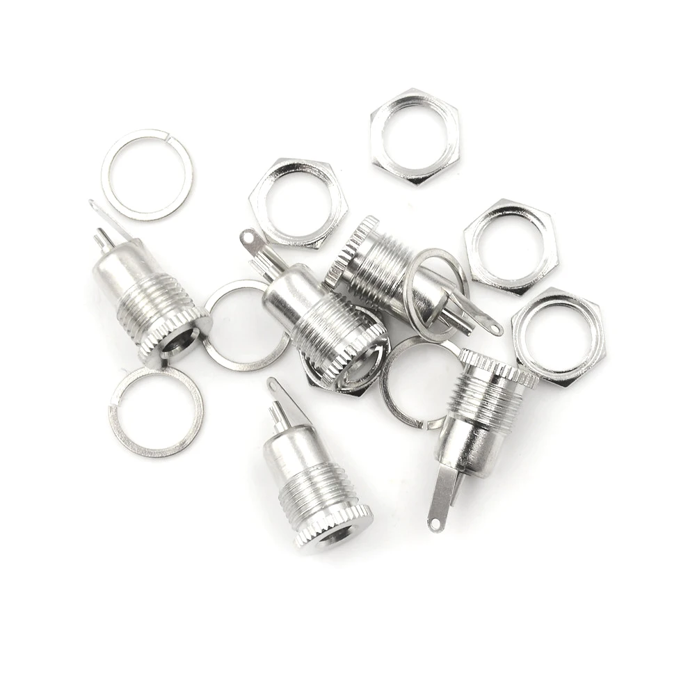 

5 шт./лот DC099 разъем питания 5,5 мм x 2,5 мм DC женский Разъем для крепления панели фоторазъем 30В, 5А