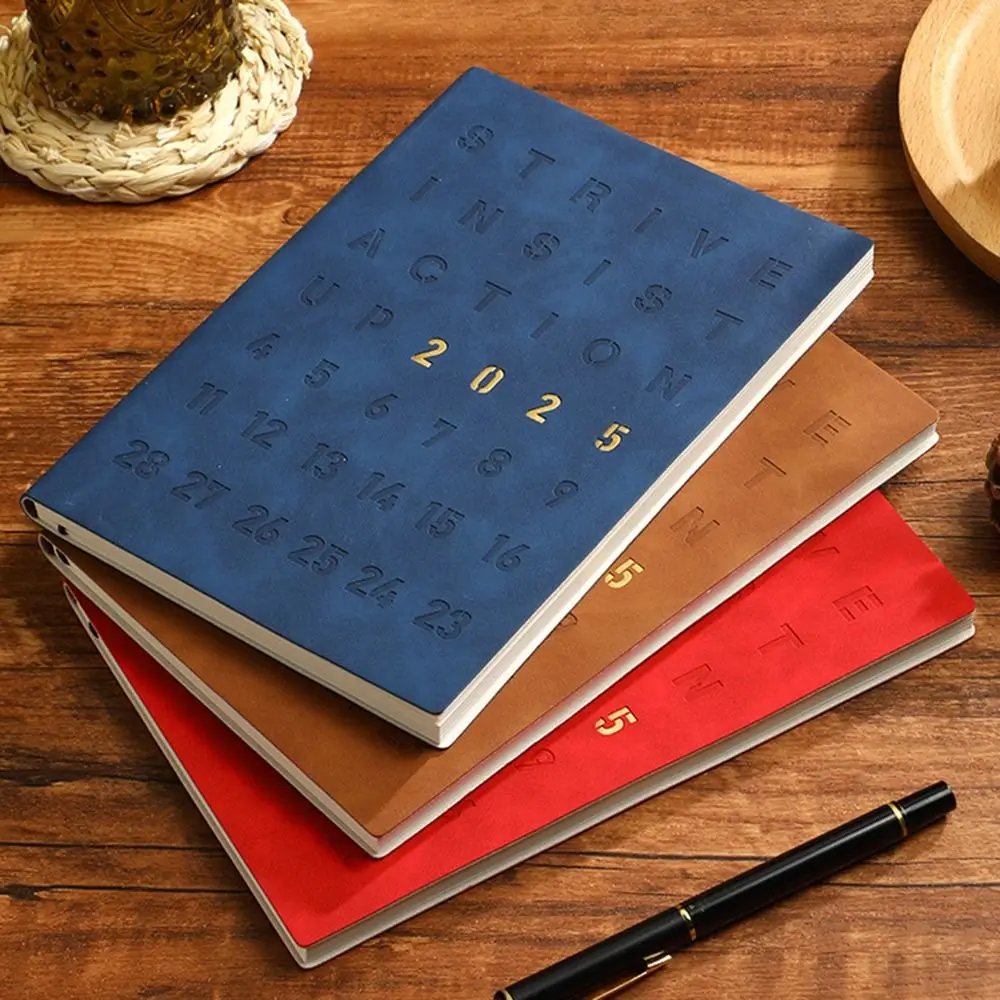 Блокнот А5 на английском языке для записей 365 дней блокнот-органайзер 12 месяцев 2025