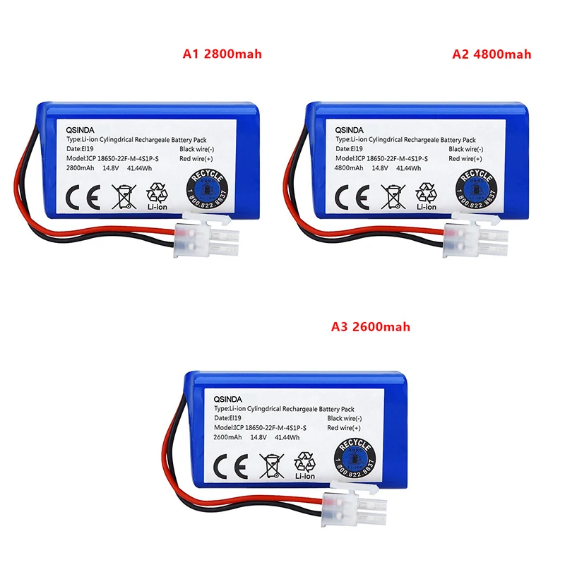 

Оригинальная сменная батарея для робота-пылесоса Essential 14.8V2800mah CR130 Dibe V780 какао CEN550, литиевая батарея