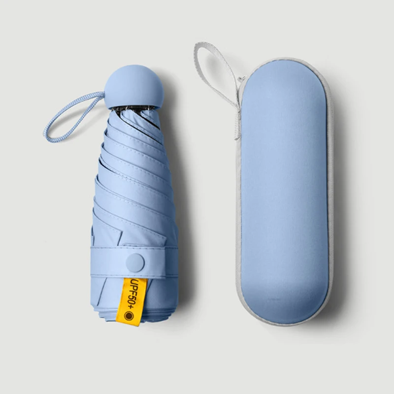 

Anti-UV Sun Umbrella Mini Capsule Umbrella Small Umbrella Pocket Sun Protection and Ultraviolet Protection Parasol Paraguas