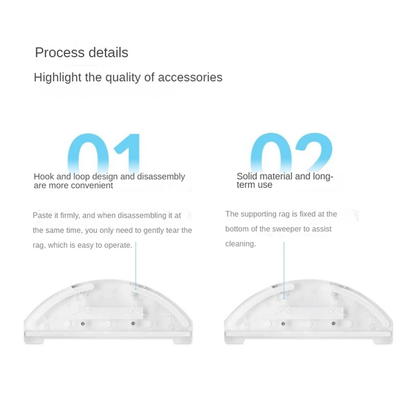 Запчасти для робота-пылесоса Roidmi Eve Plus сменный держатель швабры модуль уборки