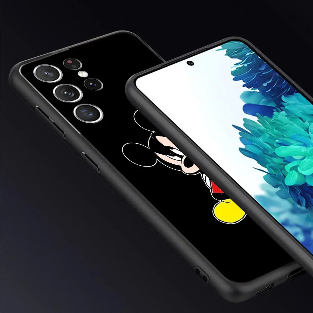Черный силиконовый чехол для Samsung Galaxy S22 S20 FE S21 Ultra S10 S9 S8 Plus S10e S7 Edge |