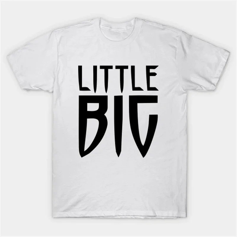 

Little Big T Shirt Russia Punk Rock Band Music UNO TShirt Punk-Pop Rave Fans Top Tee Russian Fashion Cotton Clothes