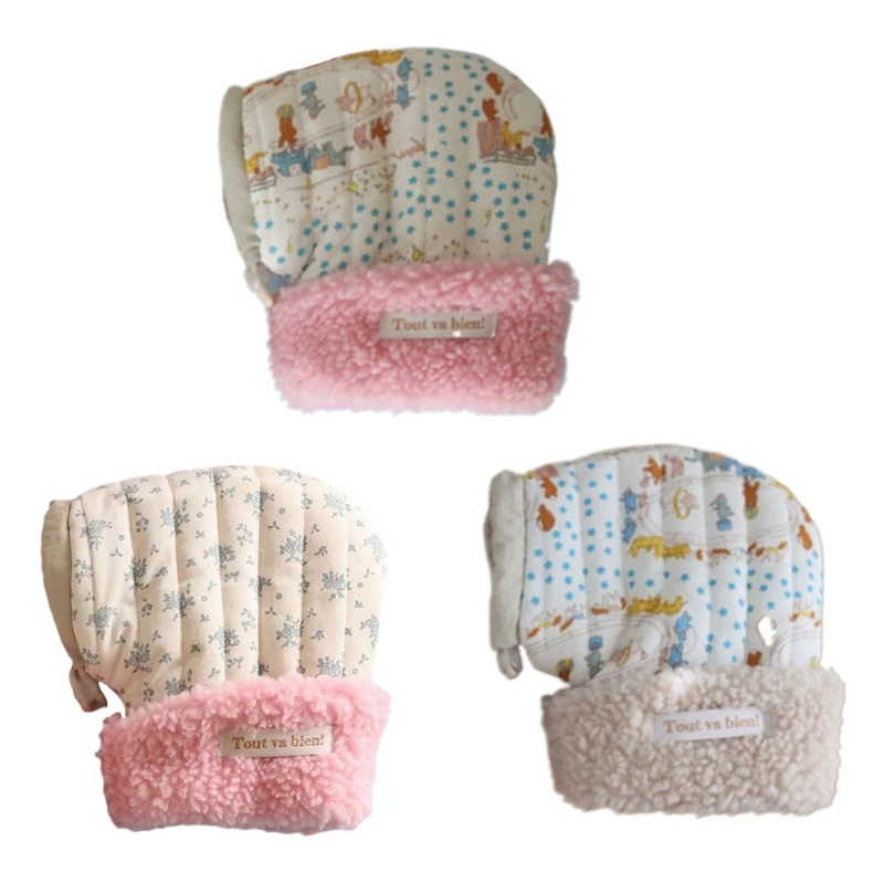 Теплые и прочные детские муфты на руль мягкие дышащие перчатки зимние для