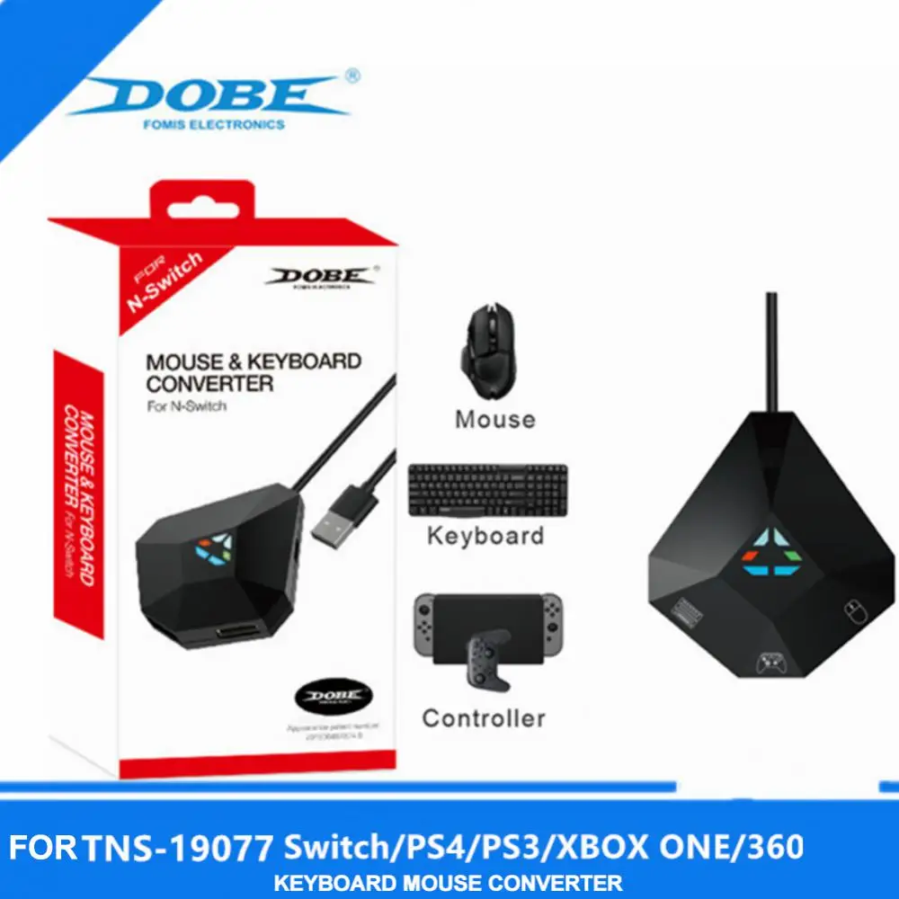 

Usb Adapter Keyboard And Mouse Adapter Non-delayed Wired Usb Connection Wired Keyboard Mouse Converter For Switch