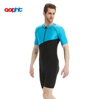 men one piece professional competition quick drying swimsuit women waterproof training racing knee length beach bathing clothes