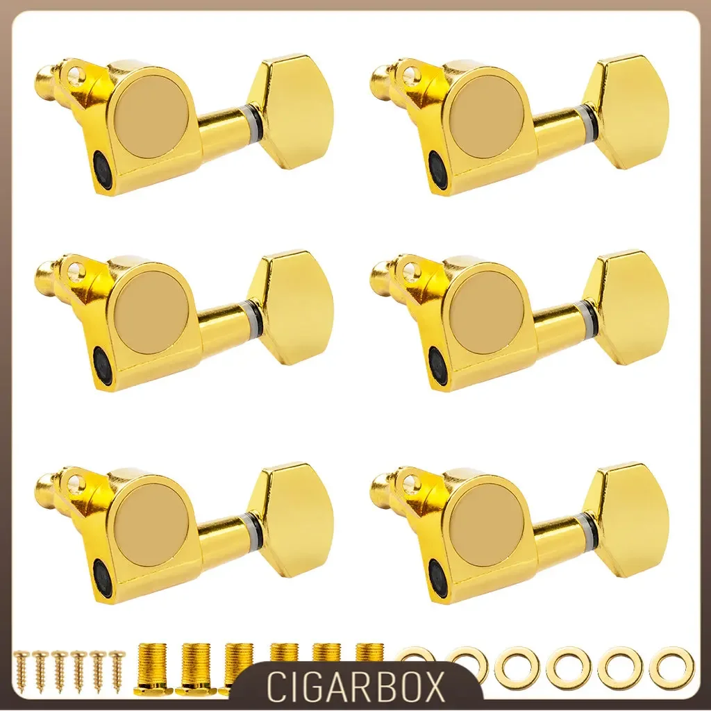 6л колки для настройки акустической гитары тюнеры электрической DIY аксессуары