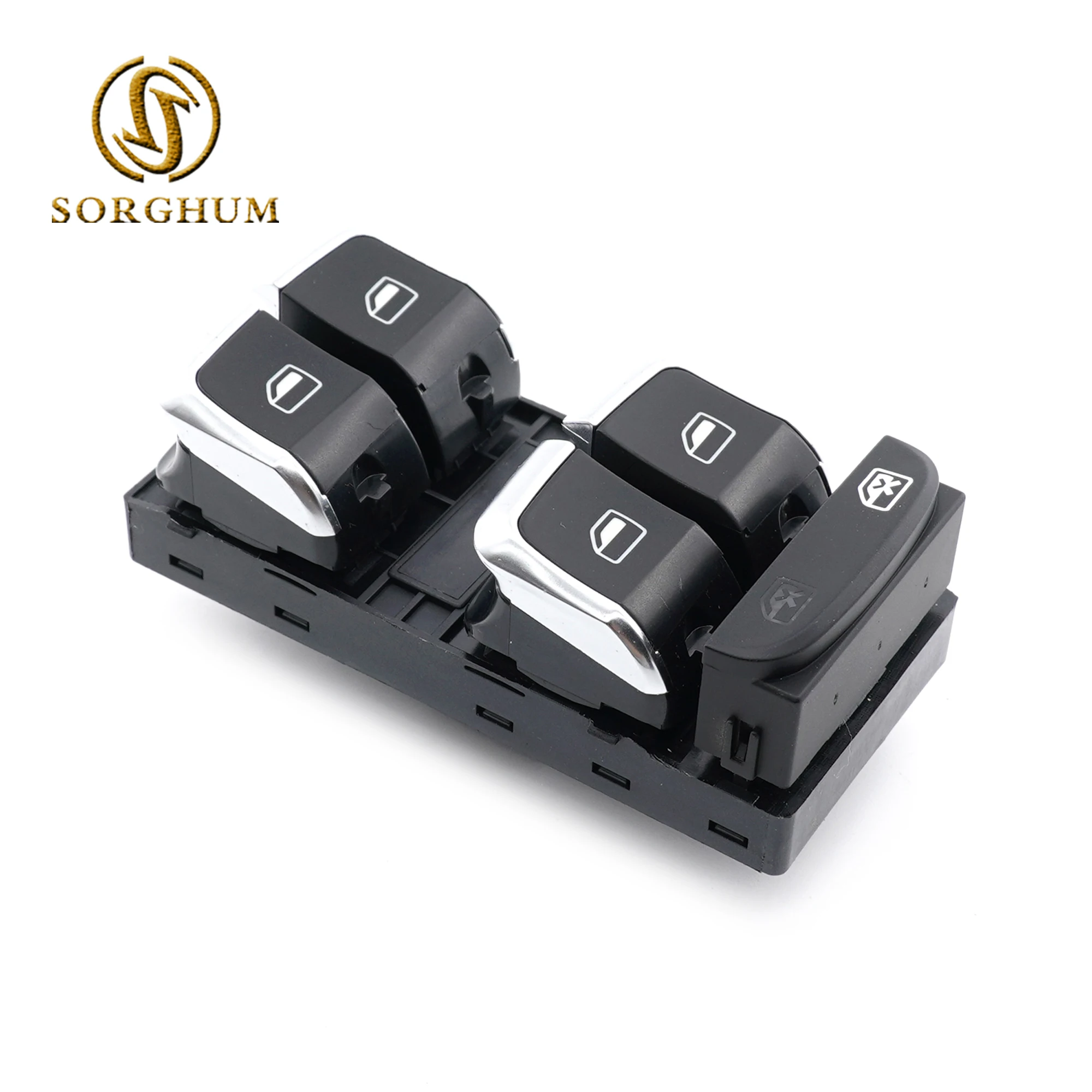 

Sorghum Driver Side Electric Master Power Window Lifter Control Switch Button For Audi A4 S4 Q5 B8 Allroad 8KD959851A 8K0959851F