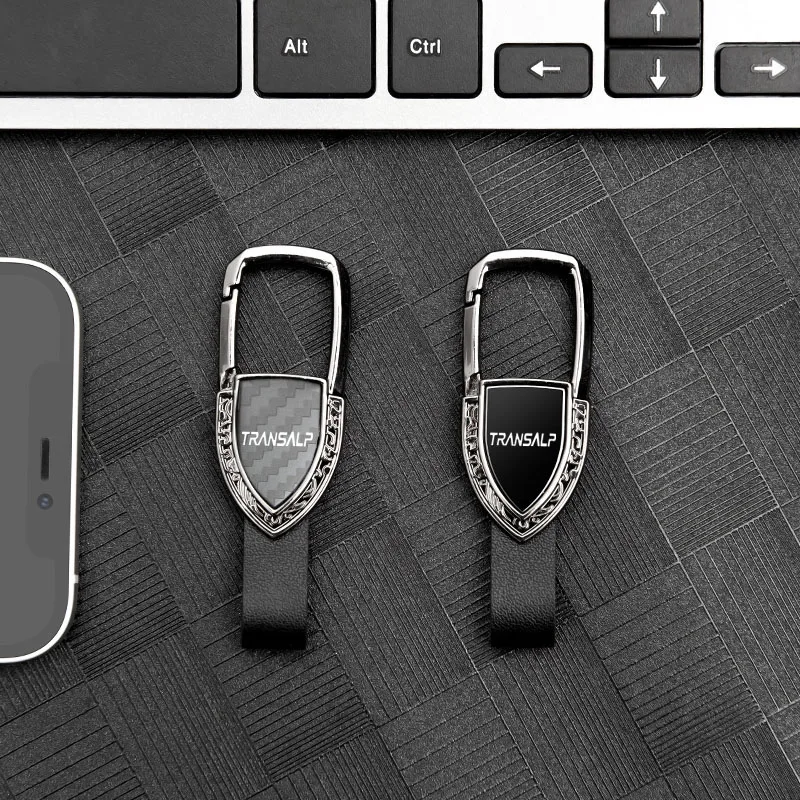 Автомобильный брелок кольца для ключей драгоценный металл HONDA TRANSALP