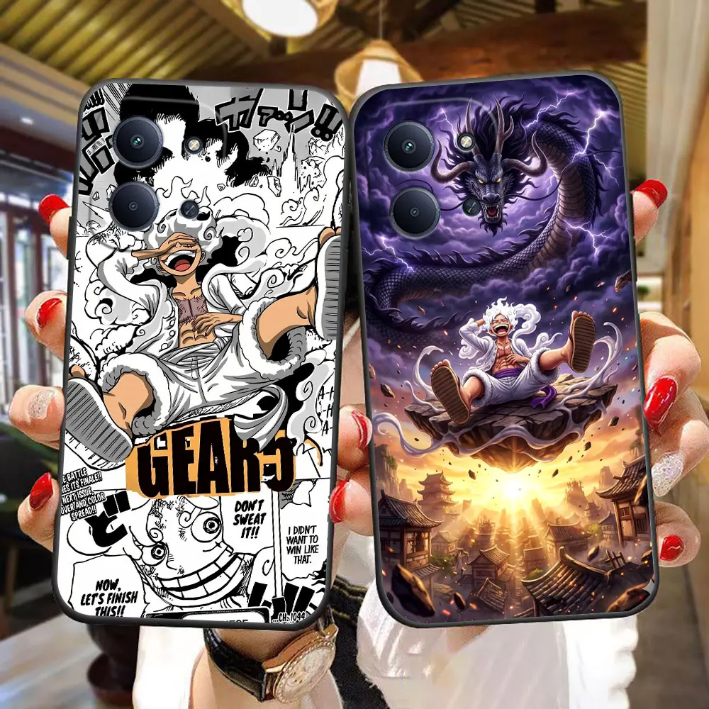 Фото Чехол для телефона Redmi A1 A2 A3 A5 A7 15 15C 14C 13C 12C 12 10 10C 9C 9A 9 8 8A K60 K40 K30, цельный, с дизайном Gear 5 Luffys №1