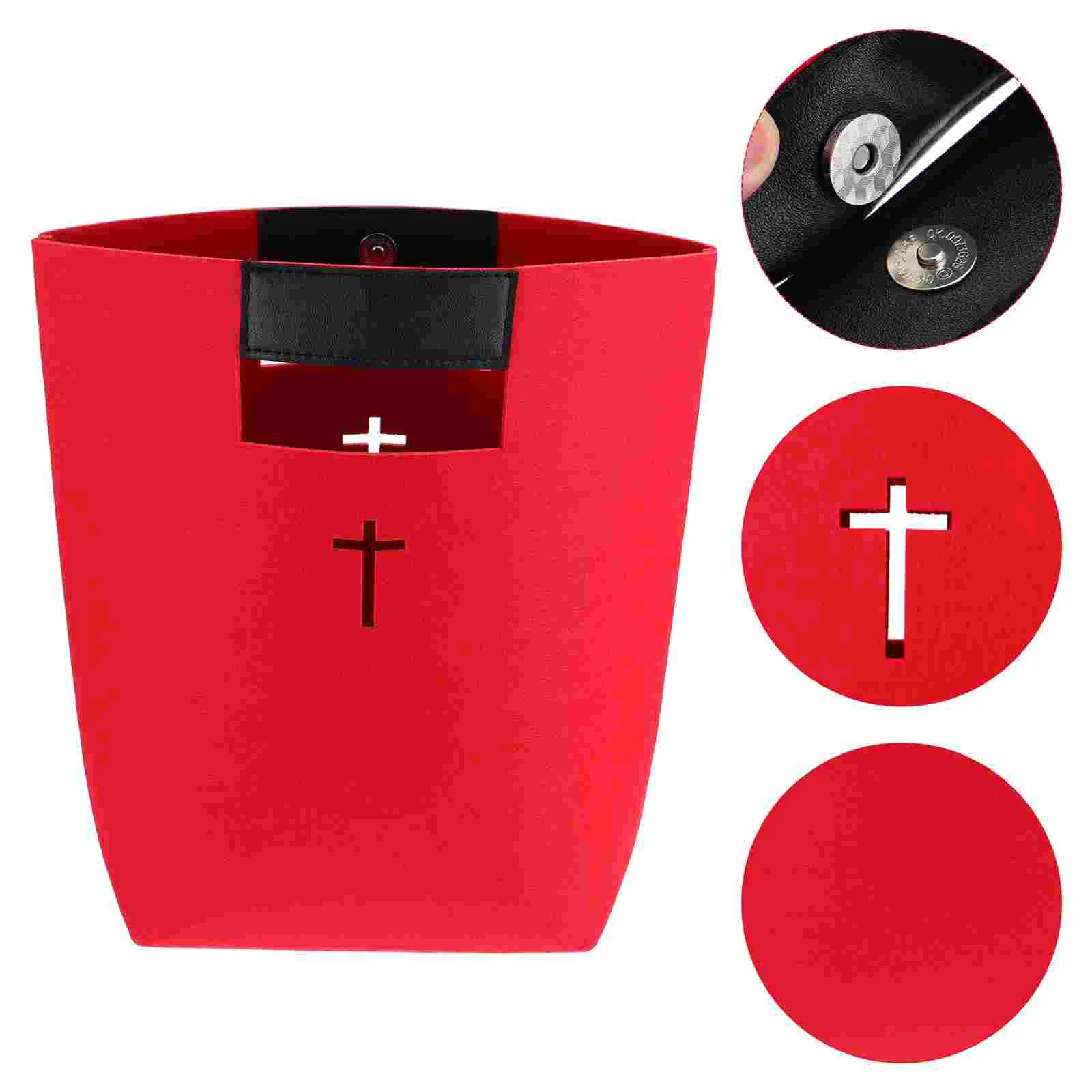 

Bible Casecarryingmen Felt Grocery Cover Study Tote Cross Book Pouch Shopping Christian Church Organizer Handbag Design Carrier