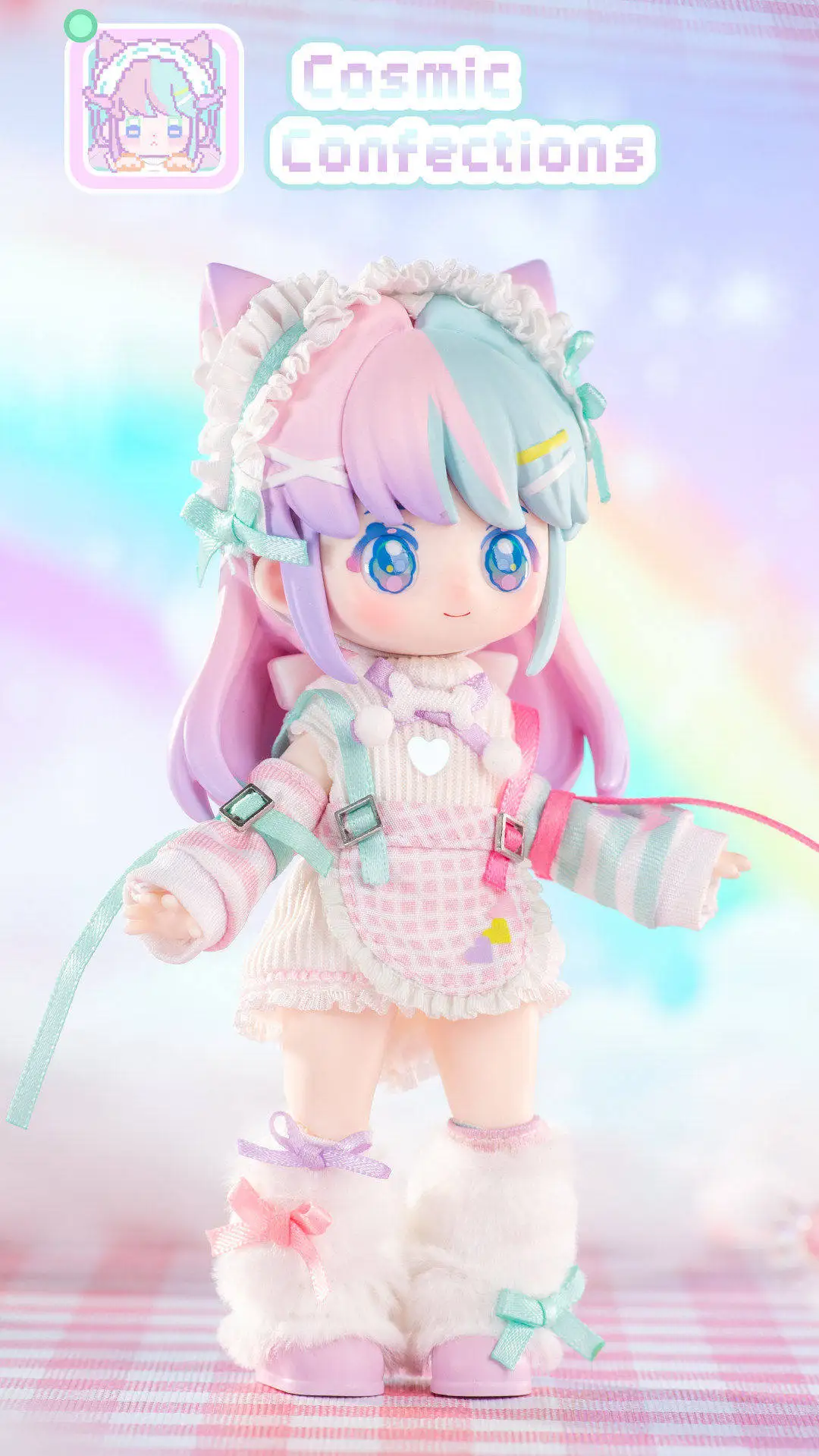 Фото Оригинальная коллекционная шарнирная фигурка SIMONTOYS NYZAII Sweet Fantasy Series 1/12 BJD, подвижная, с шарнирами, для декора стола, в наличии №4