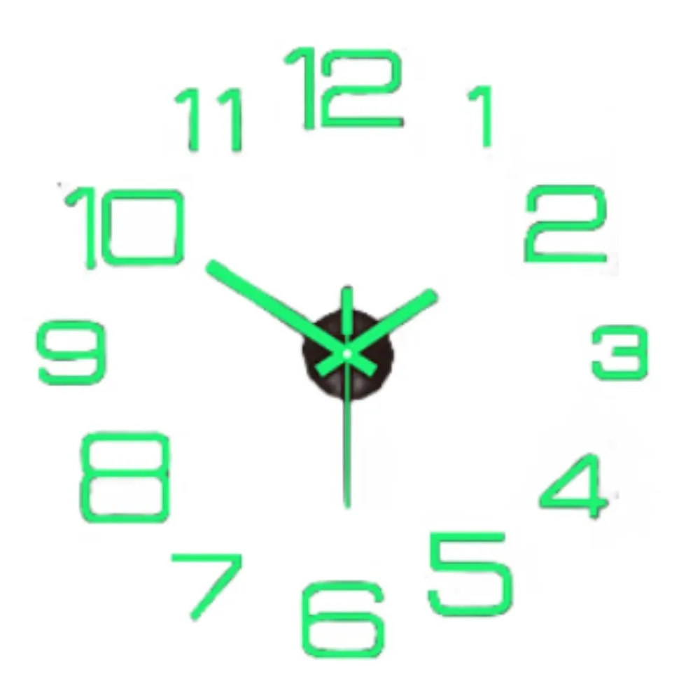 

Настенные часы 3D DIY