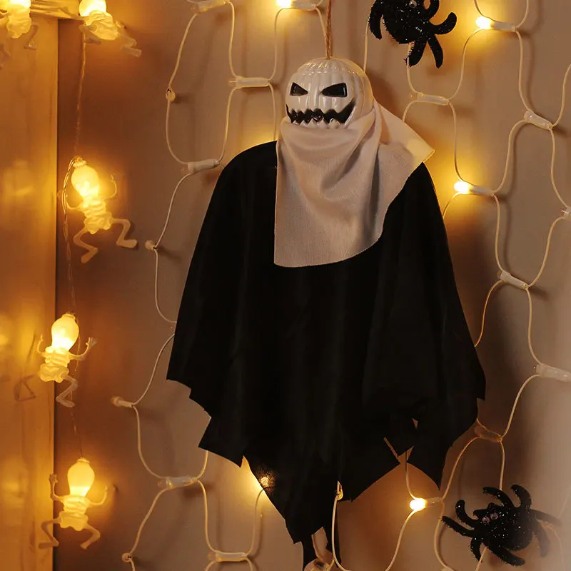 

Украшение в виде тыквы, призрака, сцены вечеринки, ужасов, реквизит на Хэллоуин, настенный подвесной дом с привидениями, отель, секретная ком...