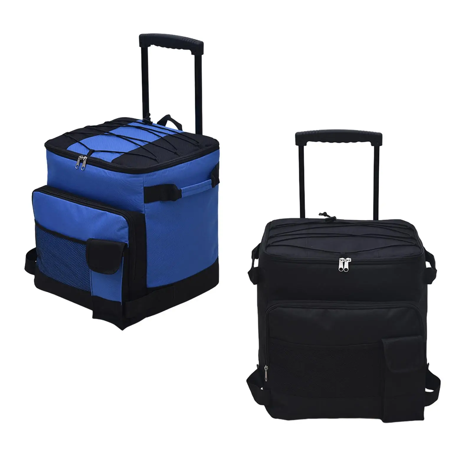Bag Insulated Leakproof Waterproof With Wheels And Handle Rolling Cooler Cart For Summer Cars Camping Outdoor Picnic