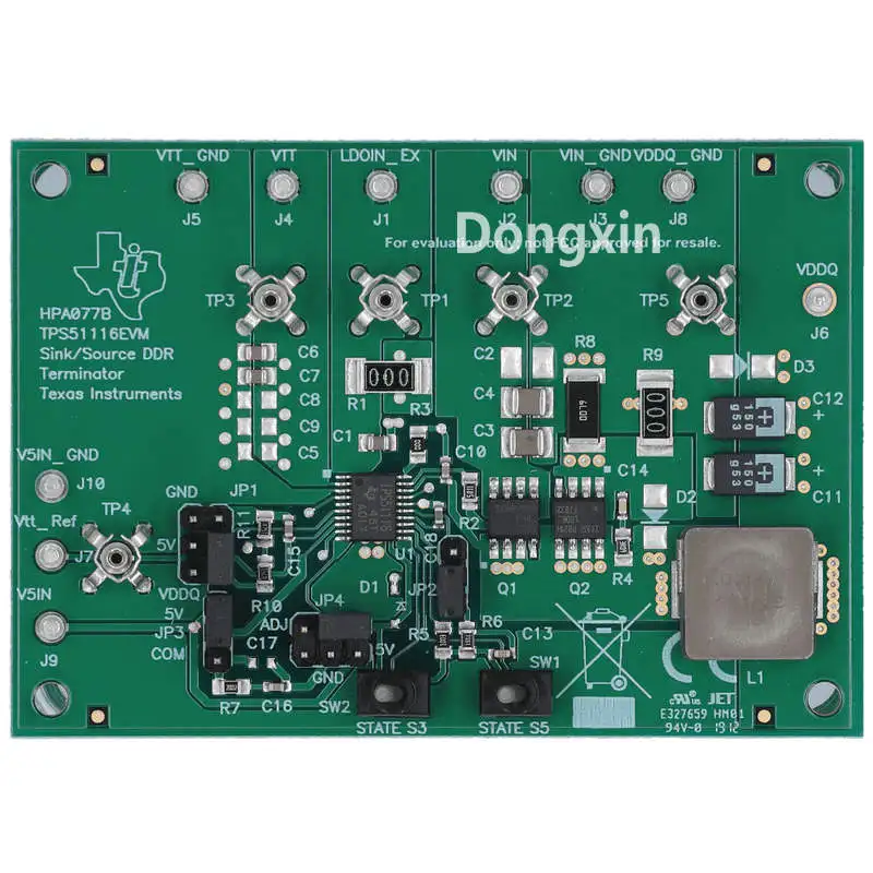 Оригинальный оригинальный продукт TI TPS51116EVM-001 TPS51116 Решение питания памяти модуль
