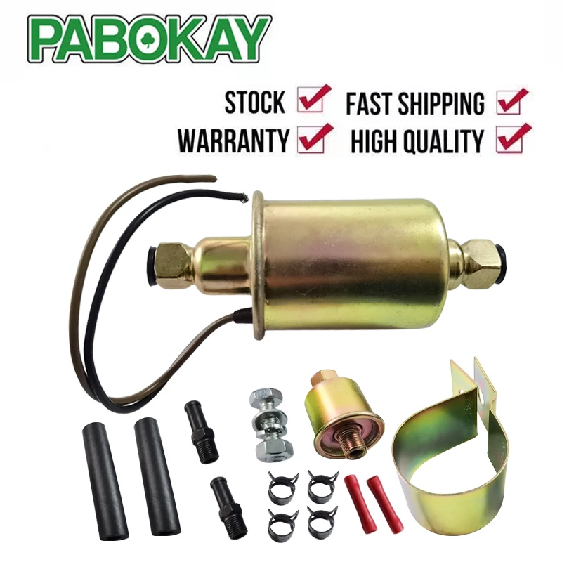 

Насос низкого давления, Универсальный Топливный электронасос с карбюратором, 12 В, 5-9 PSI, для легковых и грузовых автомобилей, 12 В