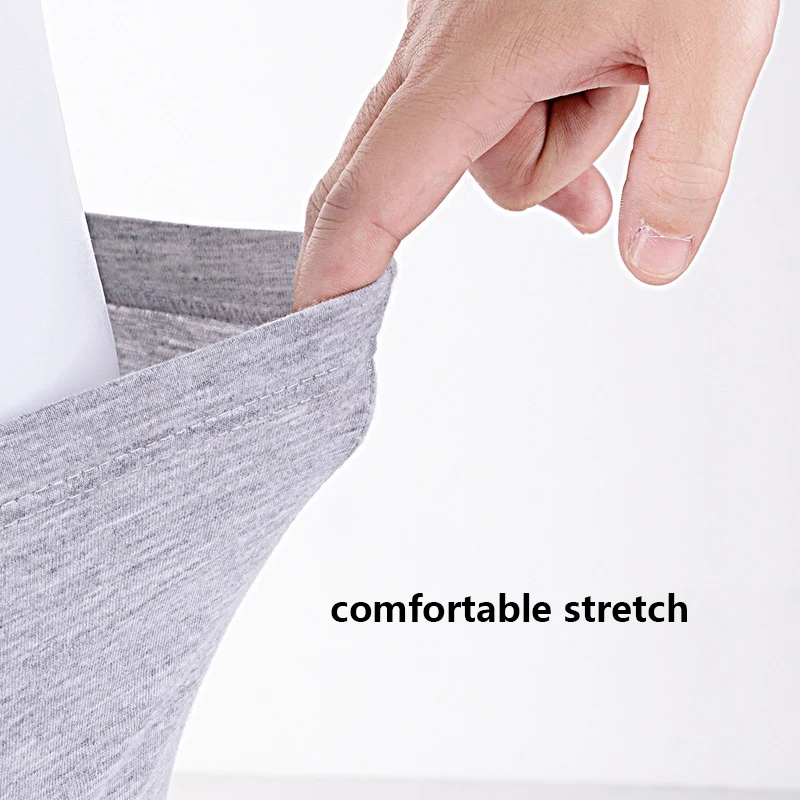 FK Hot Sale 6Pcs/Lot Boxers Male Panties Men's Underwear Boxers Breathable Sexy Man Boxer Solid Pure Cotton Underpants Wholesale