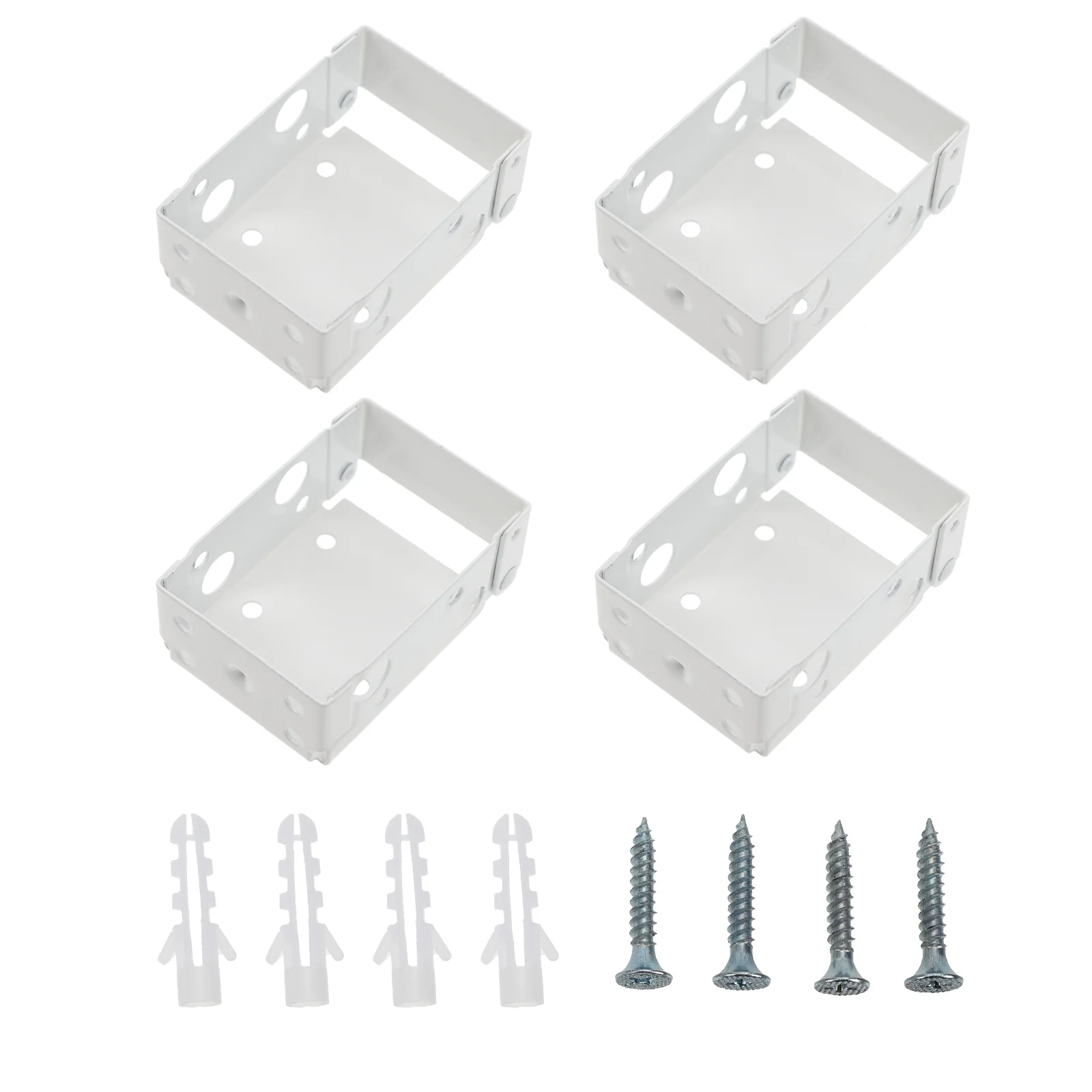 

Blinds Brackets Blind Mounting Bracket Holder Window Box Curtain Metal Headrail Accessoriesroller Side Parts Track Color Fixing