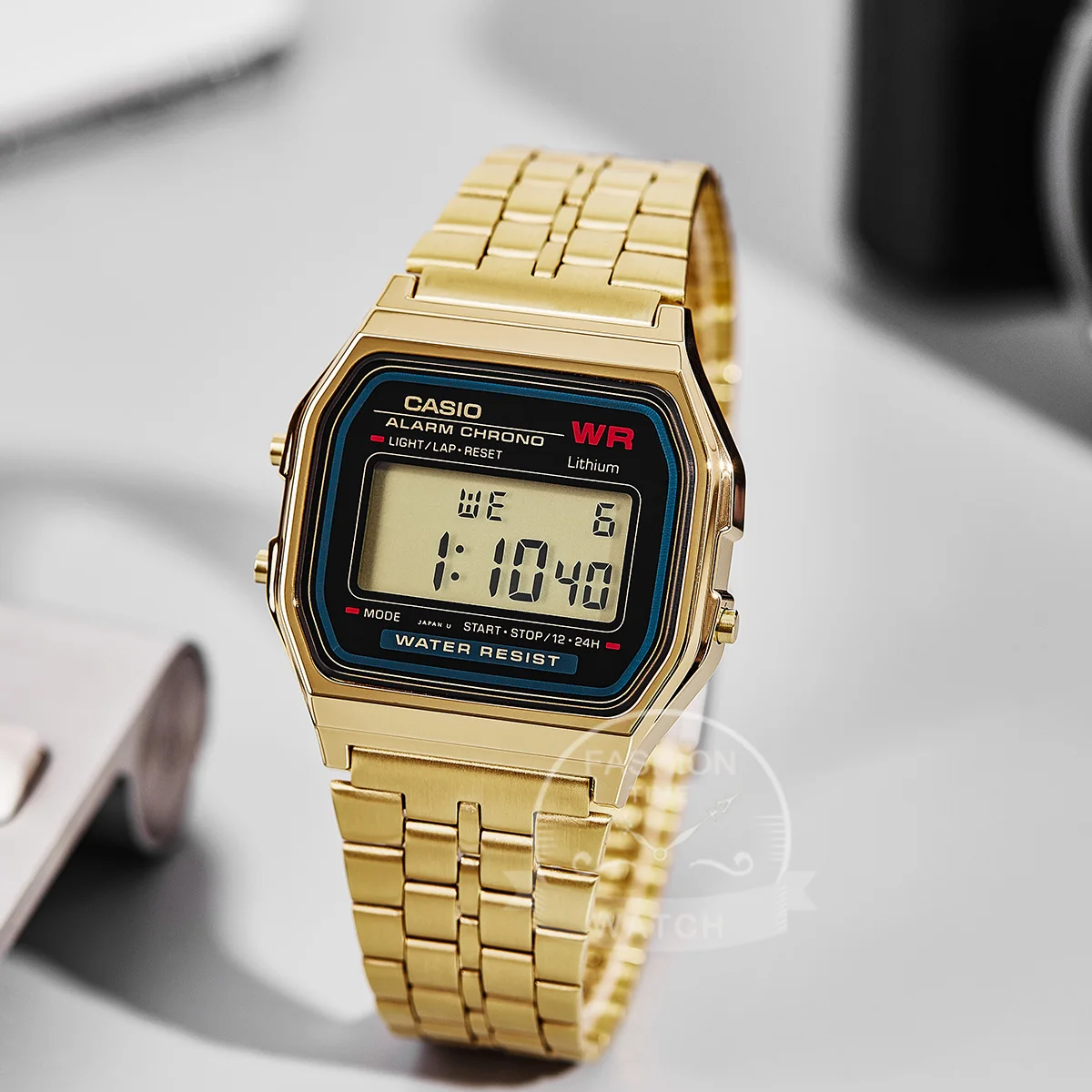 Casio Classic Small Square Watch Couple Top Brand Luxury Set LED Digital Waterproof Quartz Couple Watch Sport Watch