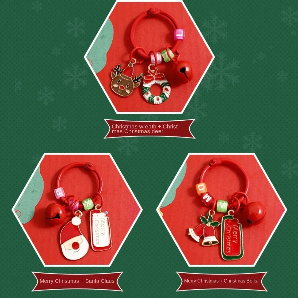 Креативный мультяшный рождественский бирка подвеска Рождественская елка брелок