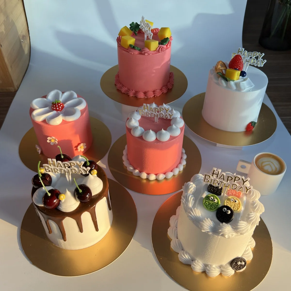 1 шт. 4-дюймовая модель торта на высоте новая популярная европейская имитация день