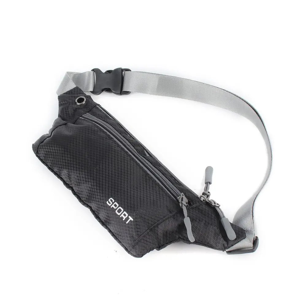 

New Unisex Pocket Sling Bag Sports Running Travel Security Waist Bum Bags