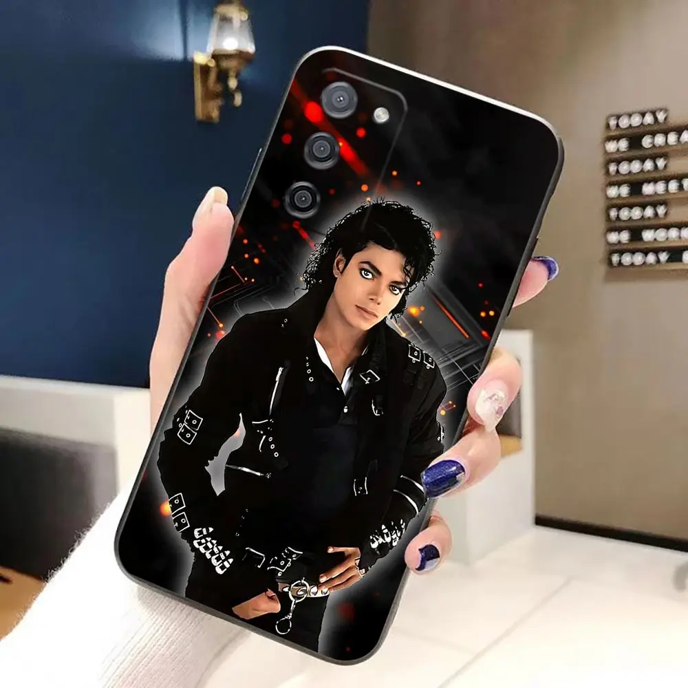 Фото Чехол для телефона OPPO A5X A6X A5 A6 A17 A16 A38 A53 A54 A55 A57 A58 A60 A74 A78 A92 A93 A94 A98, чехол M-Michael J-Jackson Dancer №3