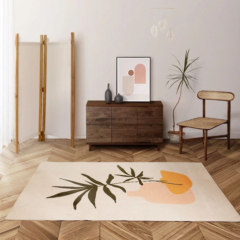 

Nordic Morandi Living Room Carpet Light Luxury Home Corridor Rugs for Bedroom Decor Soft Area Rug Large Room Decoration Teenager