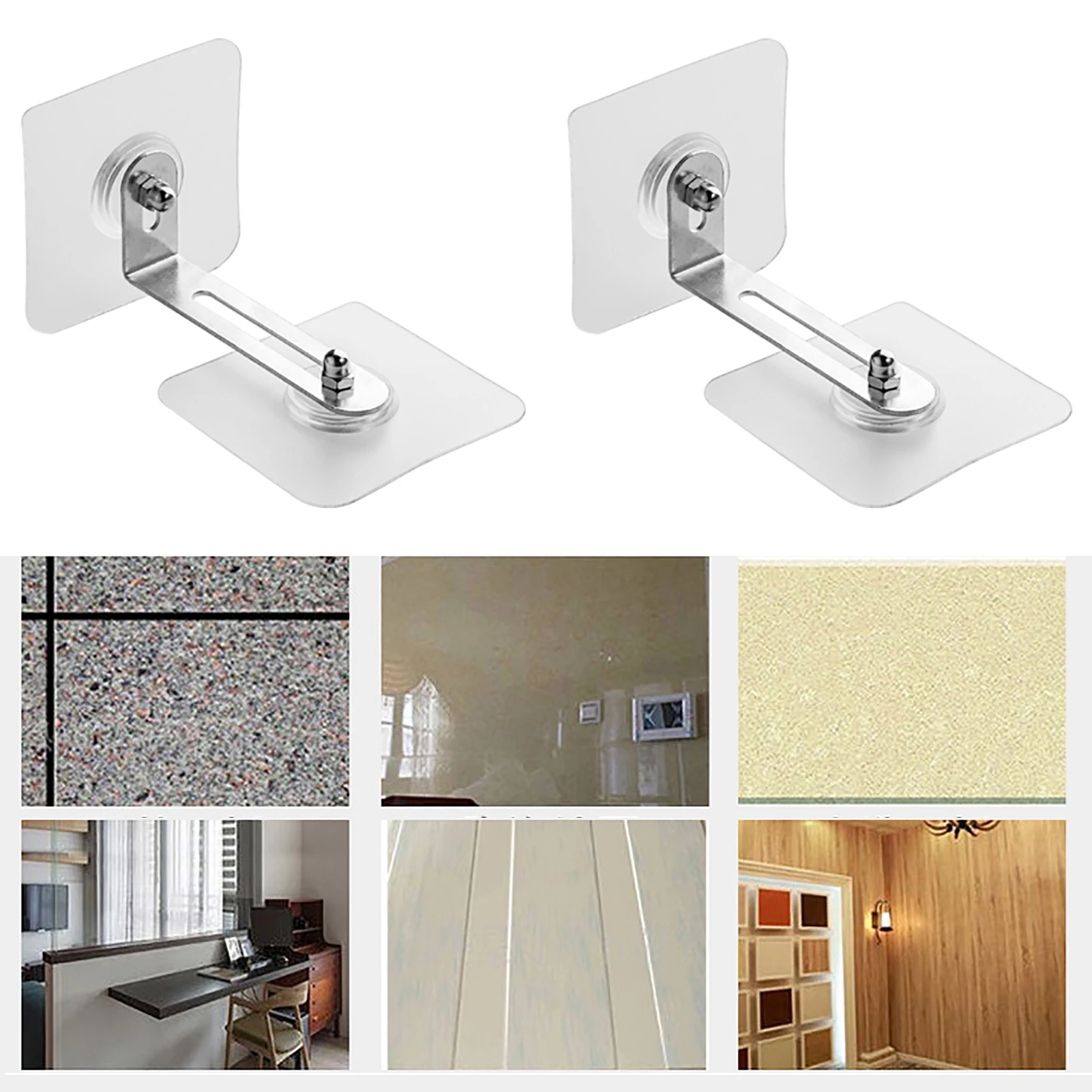 

Furniture Anchors For Baby Metal Security Wall Anchors Kit Adjustable Anti-Fall Safety Buckle For Cabinets Bookcase Dresser