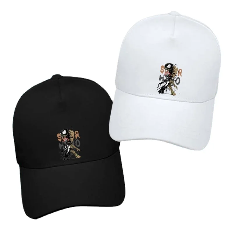 

Кепка с рисунком Веном из аниме Marvel «стражи Галактики Грут», детская креативная бейсболка, модная индивидуальная Удобная Кепка