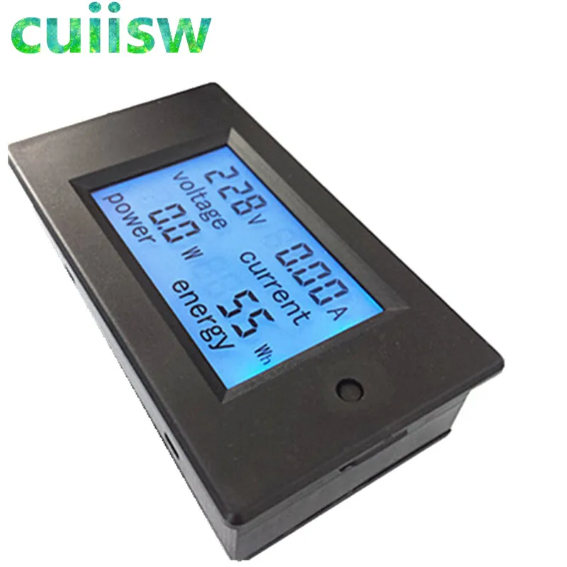 

Current Voltmeter Watt New Meter Voltage Free Meter Gauge In Shipping Energy Power 1 4 Meter Power Ammeter