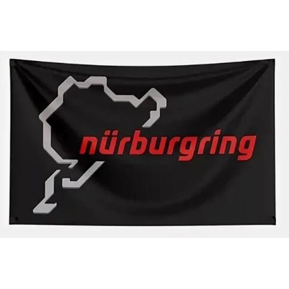 Флаг Нурбургрингов с любым баннером для хобби художественного автомобиля 3x5