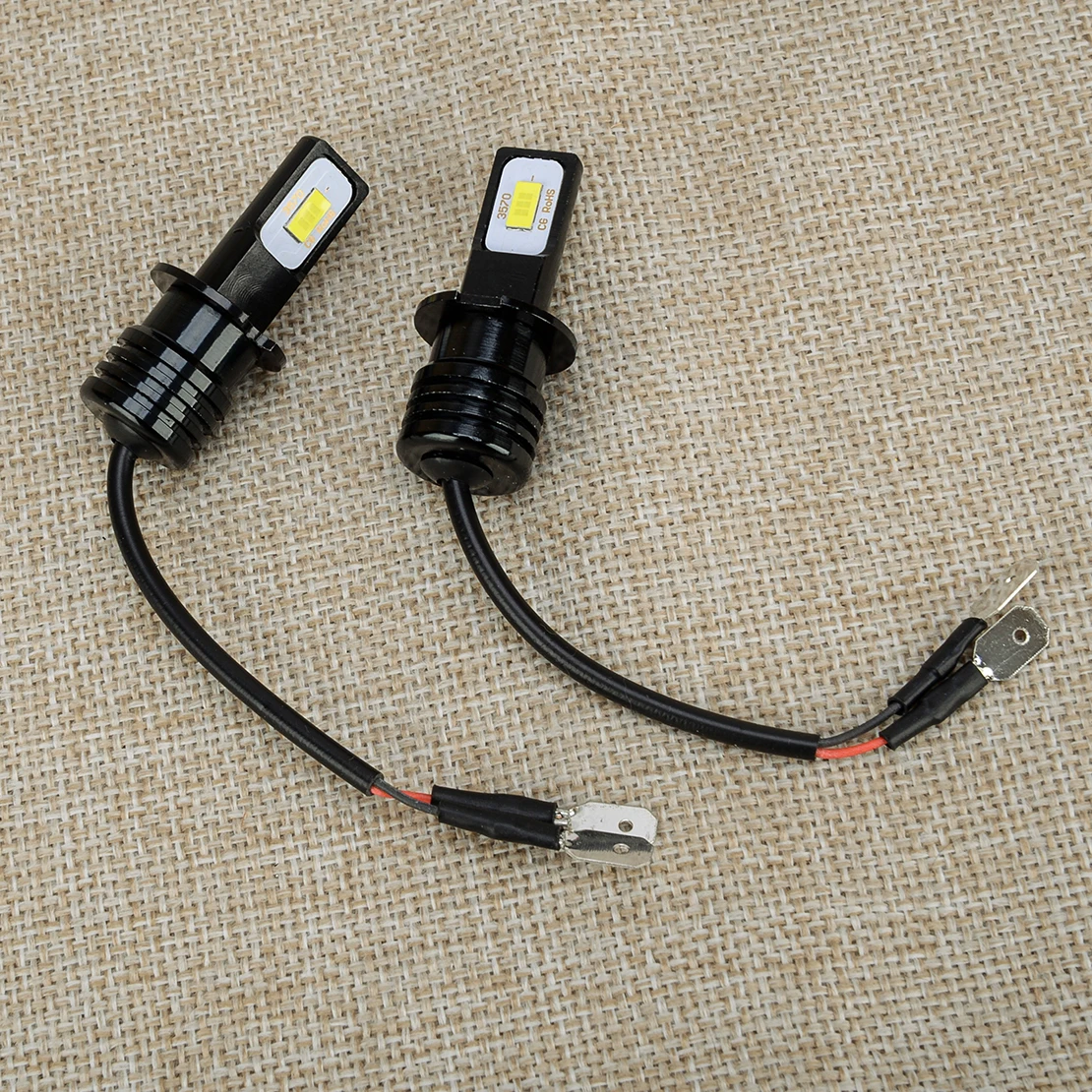 2 шт. H3 белая 3570 светодиодная противотуманная фара подходит для Lexus LX470 1998 1999 2000 2001